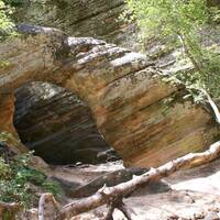 The Arch in de Hidden Canyon