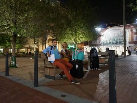 Wouter en Kitty op de eerste avond in Fort Worth 41595.jpg