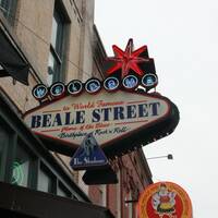 Beale Street downtown Memphis