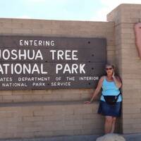 Ingang van het NP Joshua Tree-Californië