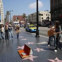 Hollywood-walk of fame