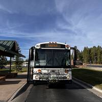 Shuttlebus van Bryce NP