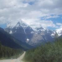 The Mount Robson..