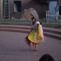 Indian dancing in Cortez