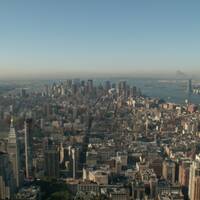 Manhattan vanuit het Empire State Building
