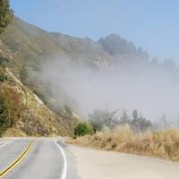 Mist Pacific Coast Highway