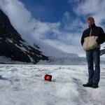 Henri op Columbia Icefield