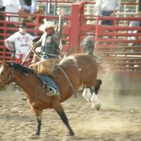 Rodeo show in Bryce Canyon