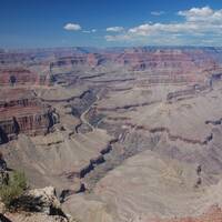 Overzicht van de Grand Canyon (een heel klein stukje natuurlijk)
