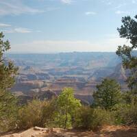 Laatste blik op de Grand Canyon vanaf Desserts View