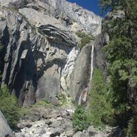 Fraaie watervallen in Yosemite