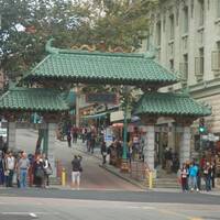 De entree naar Chinatown San Francisco: Grantstreet