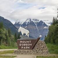 Mount Robson Park; ingang west