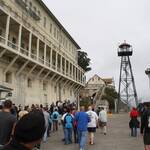 aankomst op alcatraz