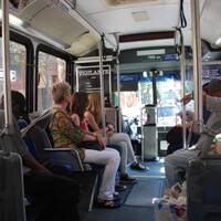 27 juli 2011 - In de stadsbus in Philadelphia