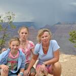 Grand Canyon (onweersbui op de achtergrond!)