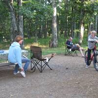 Camping aan de Apalachian trail