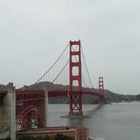 The Golden Gate Bridge! 