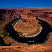 The Horse Shoe Bend nabij Page
