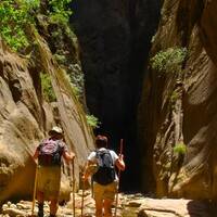 Narrows Trail Zion Canyon