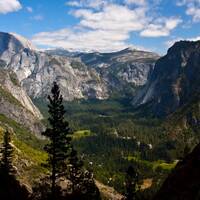 Yosemite vanuit de Uper Fall Trail