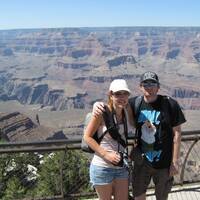 Samen bij de Grand Canyon