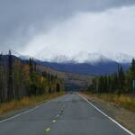Alaska Range Mountains, Richardson HW richting Fairbanks