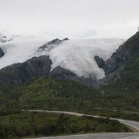 Whortington Glacier, richting Valdez
