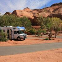 Campground Monument Valley