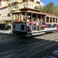 Cable Car at Lombart Street