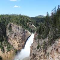 Waterval Yellowstone