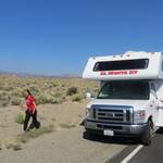 16 juli - Highway 95 even de woestijn proeven