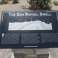 De San Rafael Swell bij Interstate 70