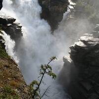 De Athabasca Falls in Jasper National Park