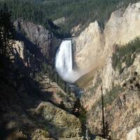Yellowstone Under Falls