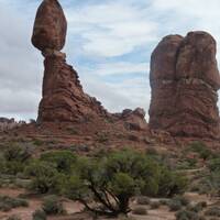 Balance Rock in Arches