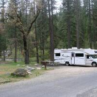 Onze camping in Wawona Yosemite