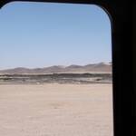 De Mojave Desert door de deuropening