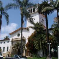Het gerechtsgebouw van Santa Barbara