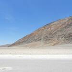 Badwater zoutmeer in Death Valley