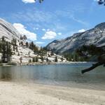 Yosemite meer en berg
