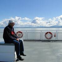 18 juni: Ferry naar Vancouver Island, Nainaimo.
