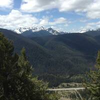 Panorama in Manning park