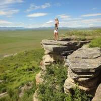 Geat Falls 'First Peoples Buffalo Jump State Park'