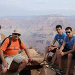The Gruijtjes in The Grand Canyon