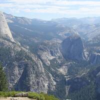 Uitzicht vanaf Glacier Point Yosemite