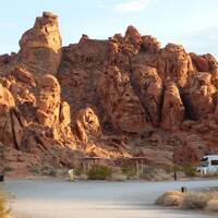 Ons kleine campertje in Valley of Fire SP