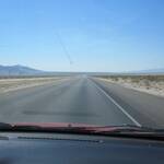 Miles of endless raods towards Death Valley