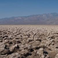 The Devil's Golf Course in Death Valley