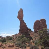 Balancing Rock in Arches National Park